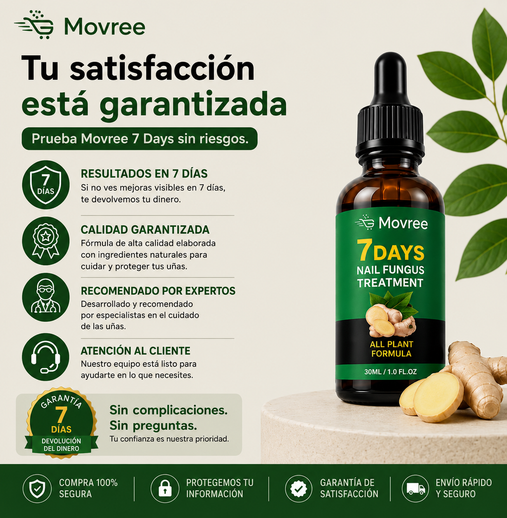 TRATAMIENTO ANTI HONGOS 7 DÍAS 100% NATURAL