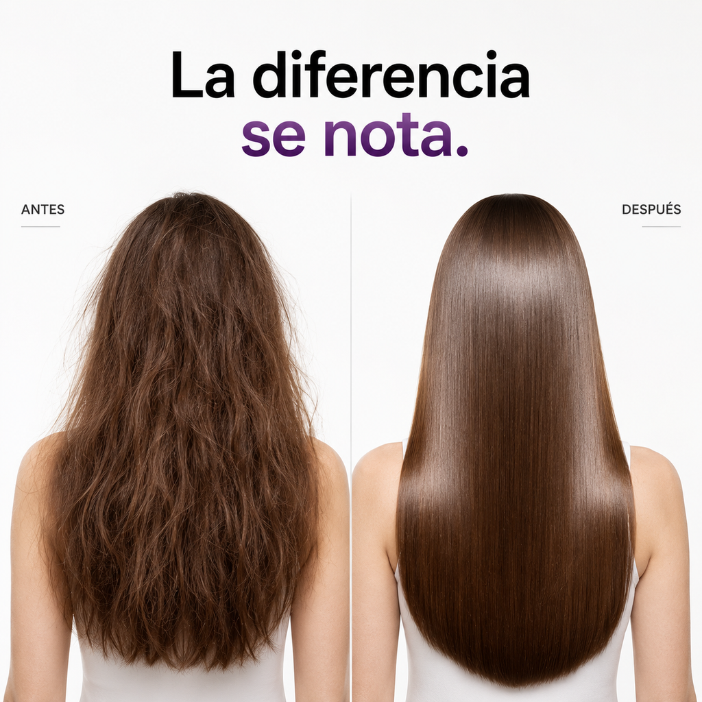 Cepillo alisador de pelo inalámbrico